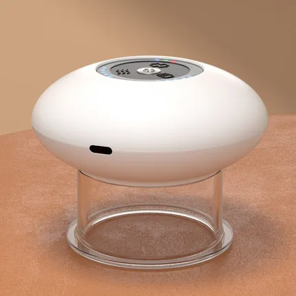 Smart Cupping Therapy Set,Electric Cupping Set with Hot Compress Suck Function for Shoulder Back and NeckCupping Massage Tool