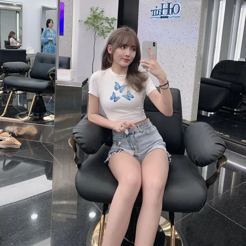 wholesale gold hair salon chairs and mirrors