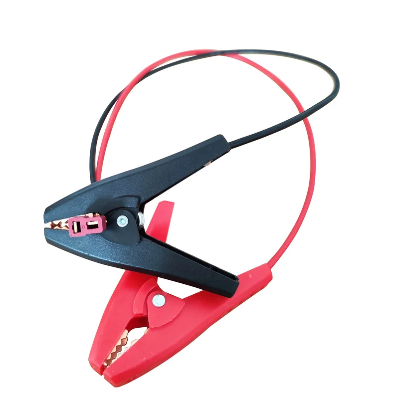 14AWG 50 см 100A RC зажим типа «крокодил» к XT60 разъем кабеля Q6 D6 полевой зарядный кабель автомобильный зажим для аккумулятора крокодиловый зажим