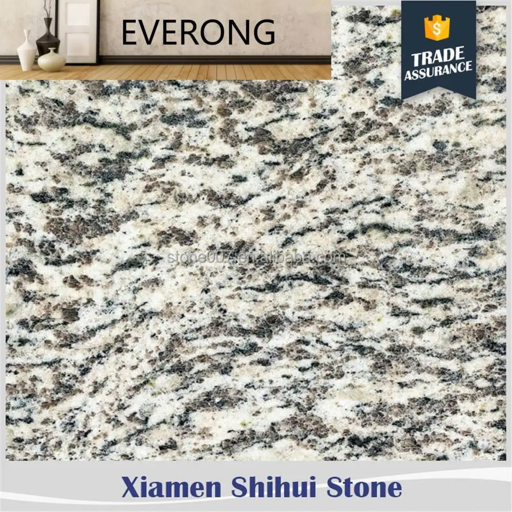 High Quality Low Price Natural Tiger Skin White Granite Stone Slab Light Grey G889 Tile