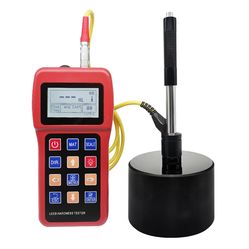 New Upgrade Leeb Metal Hardness Tester For Metal Stainless Steel Alloy Copper Hardness Measuring Meter Hardness HRC HL HB HV HS