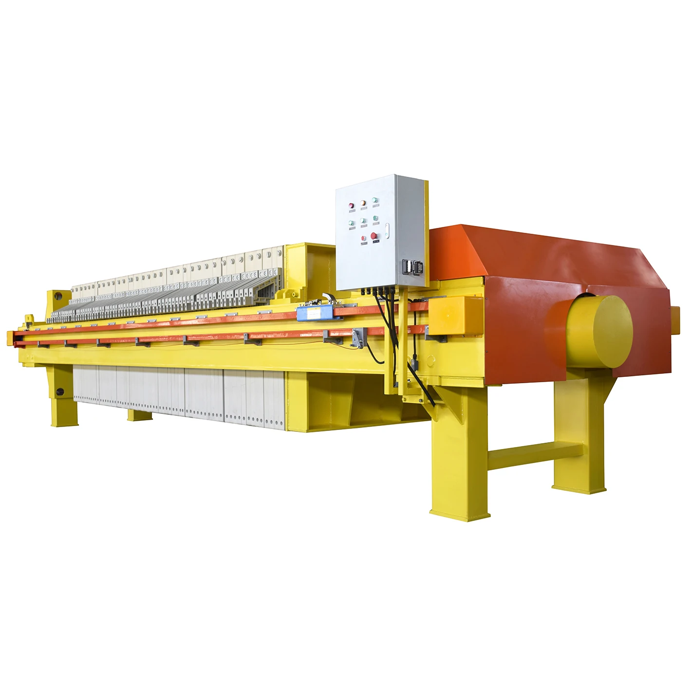 Effluent Treatment Press Filter Drilling Mud Filter Press Machine Paper Mill Sludge Treatment Equipment