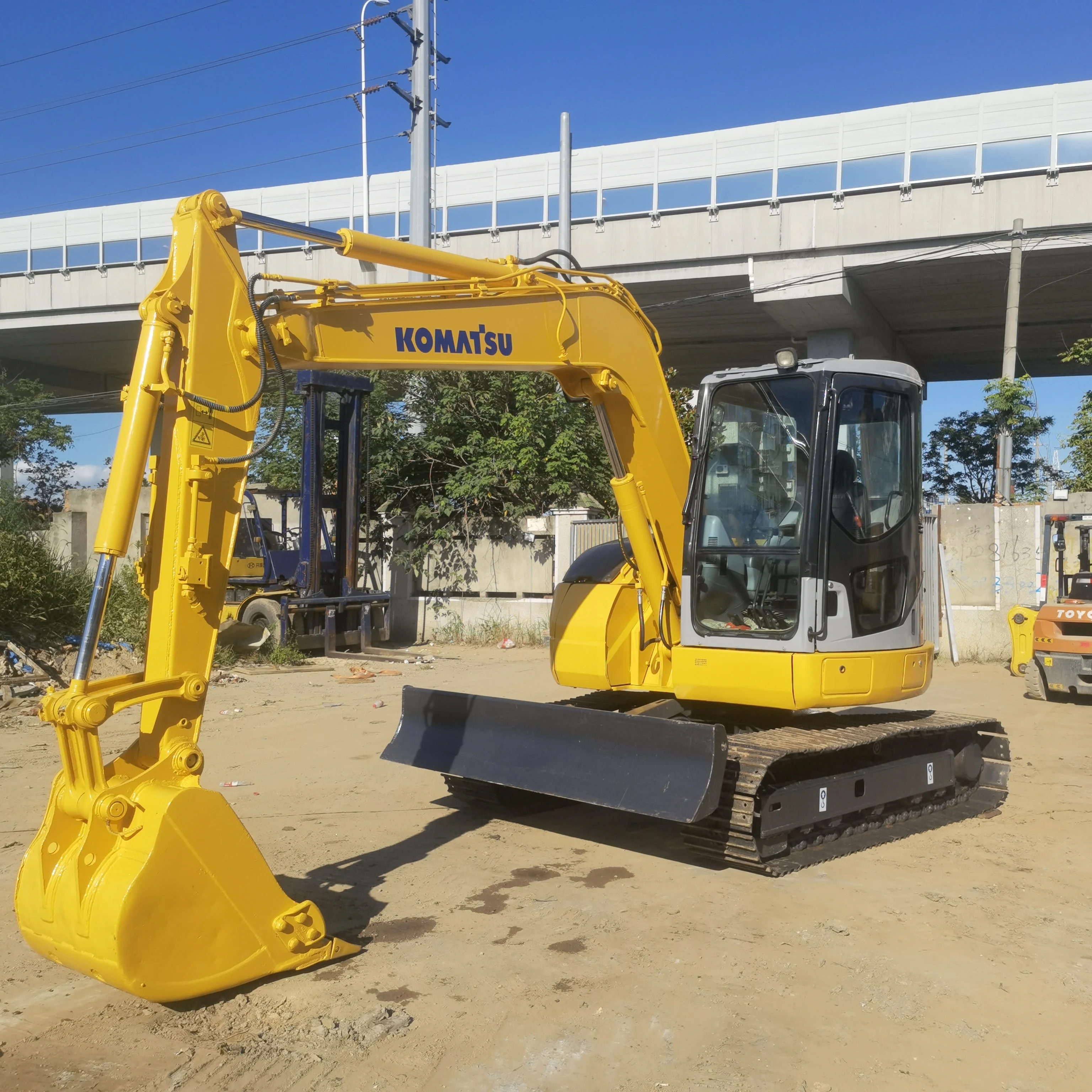 HOT SALE USED EXCAVATOR GOOD PRICE KOMATSU PC78 EXCAVATOR