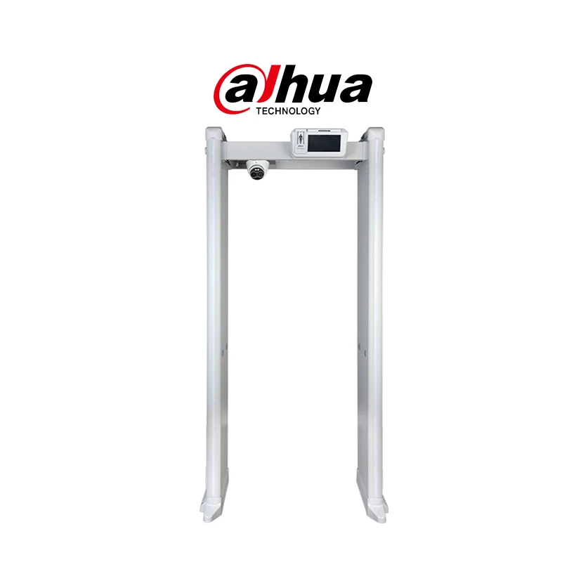 DAHUA Portable Body Temperature Monitoring 18 Zone Walk-through security  Frame Metal Detector Door