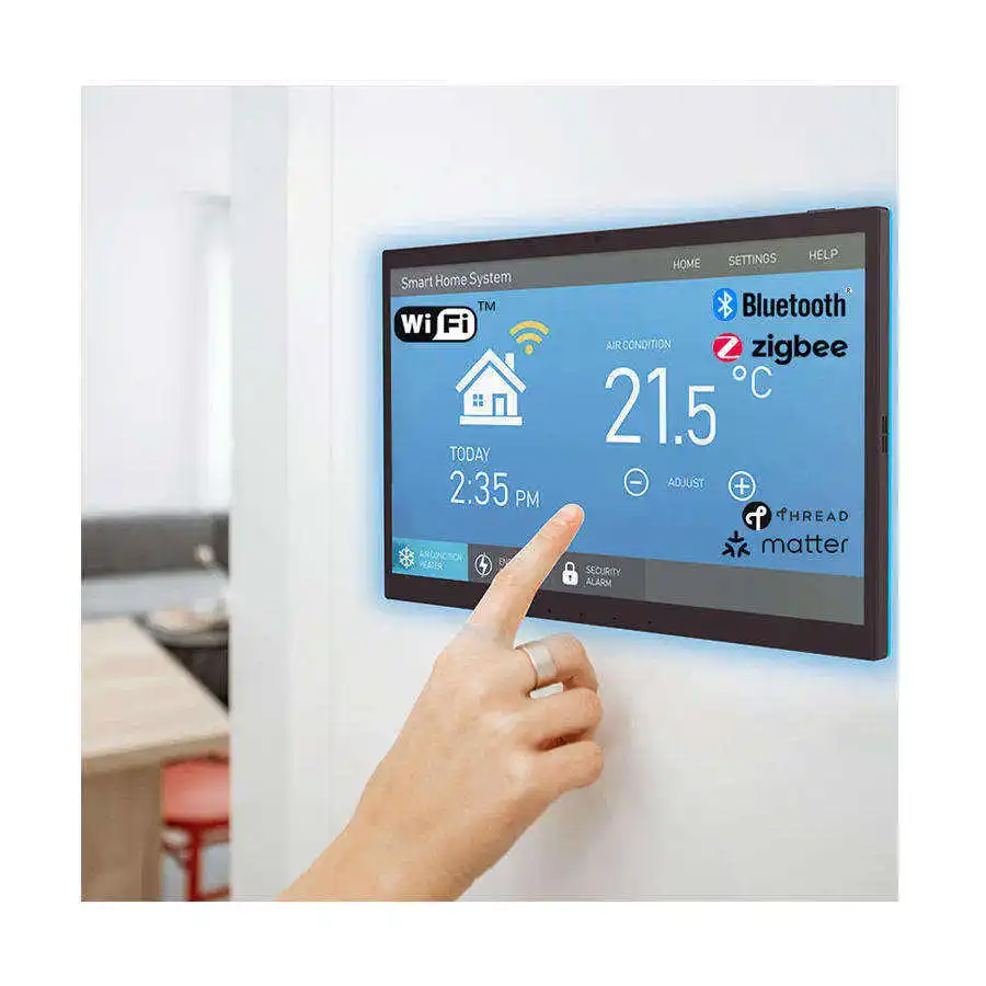 8 10 13 Inch Led Light Tablet Pc Tablette Wall Mount Anti Theft Android 11 Meeting Room Booking Display Meeting Room Tablet Pc