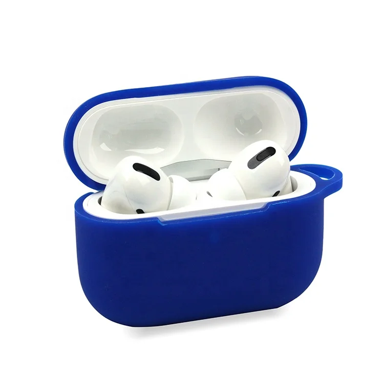 Цветной силиконовый чехол с защитой от падения для Apple Airpods