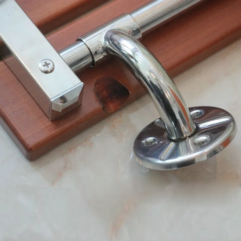 
YUSUN Hot Sale Wood Wall Mounted Shower Seat Folding for Bathroom 