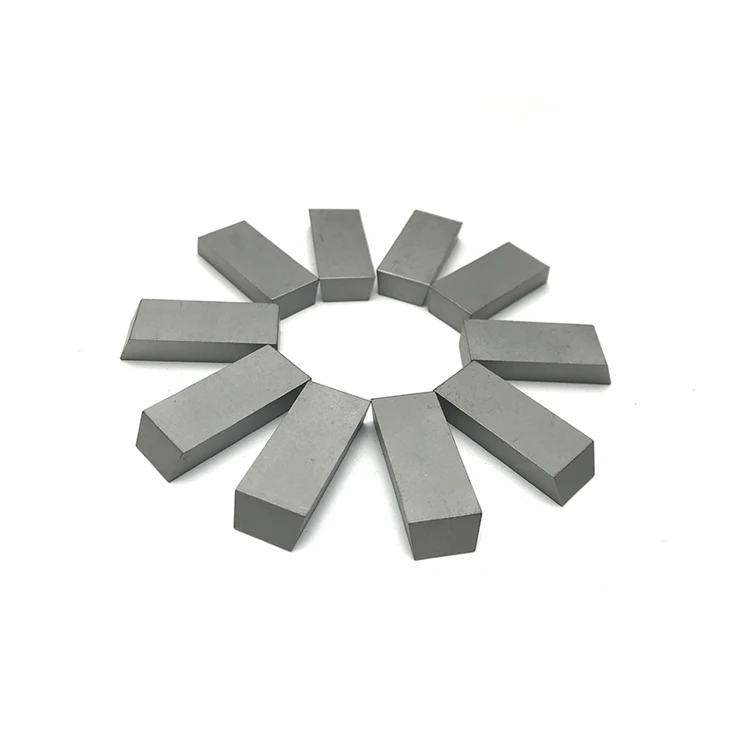 Alloy blade 6% Co92HRa 25*8*4mm machines button tungsten Carbide tips