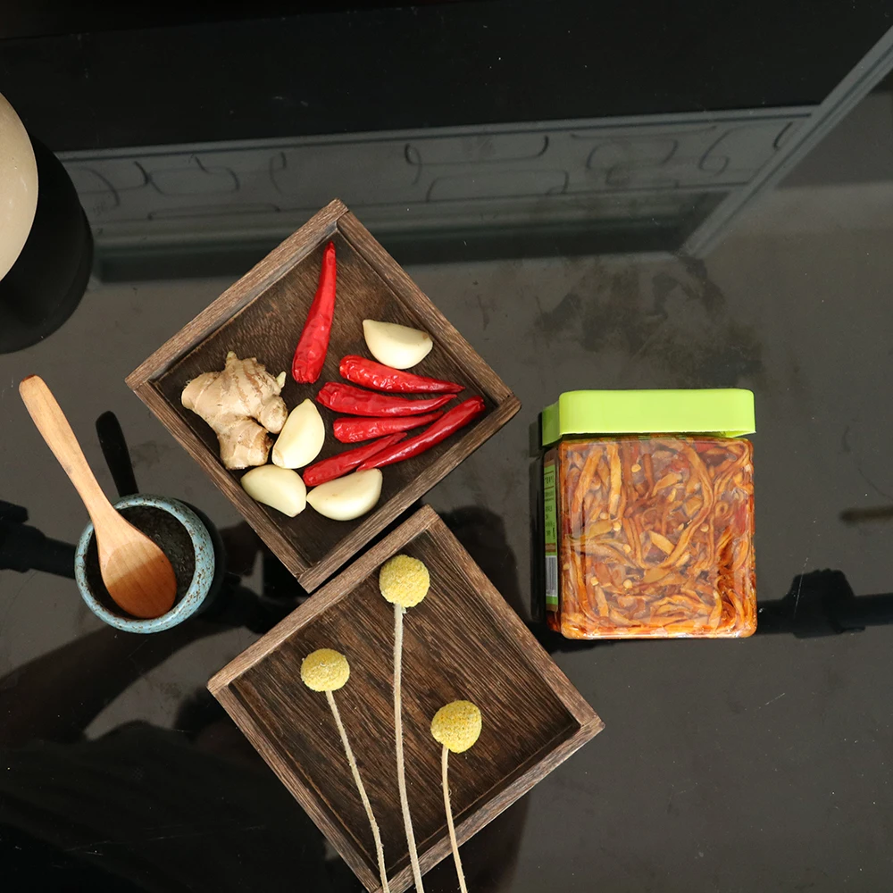 China Spicy Food Plastic Canned Food Dried Papaya Pickles