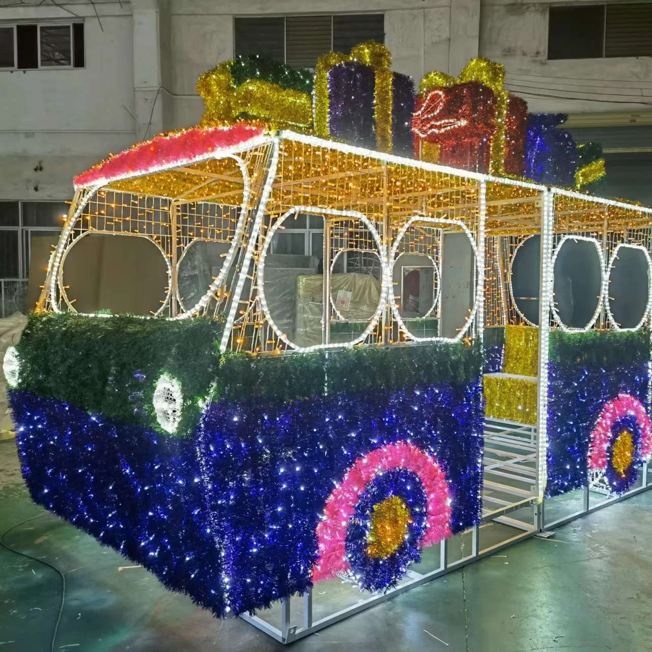 STARKING индивидуальное 3D украшение для автобуса автомобиля большая светодиодная Праздничная гирлянда уличное Рождество