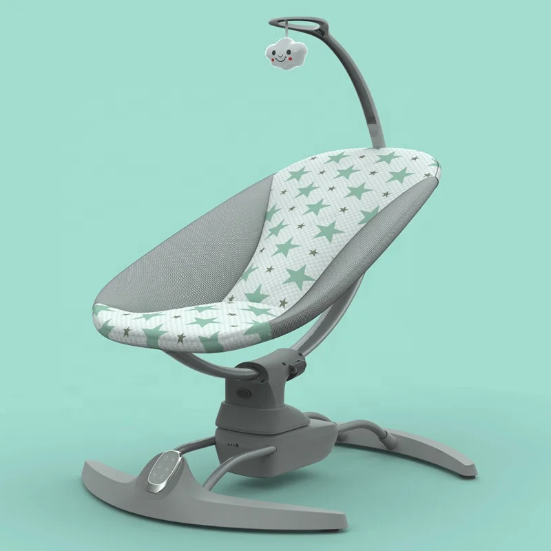 2021 latest foldable baby rocker bouncer swing chair automatic baby bouncer chair electric baby bouncer