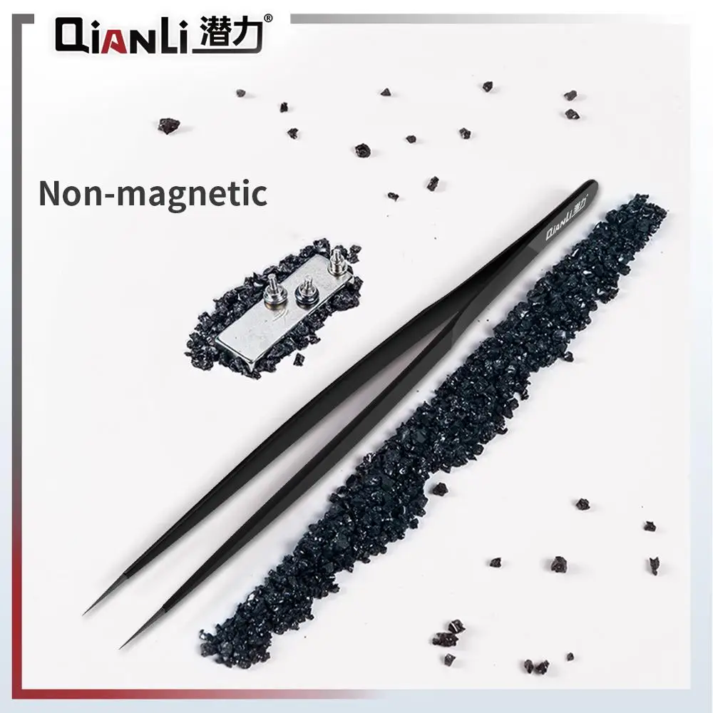 Пинцет QianLi Tools iNeeZy ручная полировка Немагнитный 0 08 мм-0 10 мм высокоточный из