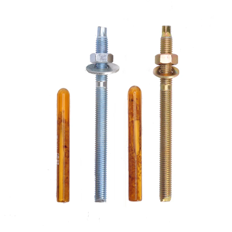 Easy-to-Use Steel Chemical Railing Anchors Fast-Fix Fasteners for Firmly Securing Railings Inch Measurement System