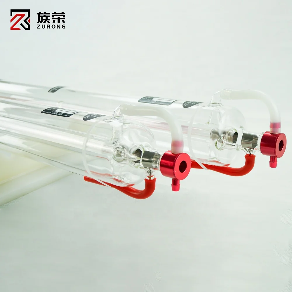 Long Life 10000hours Zurong Co2 Laser Tube w2 w4 w6 w8 80w 100w 130w 150w 180w for Laser Cutting Machine