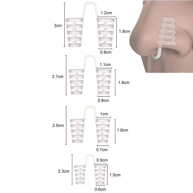 Prevent Snoring Tube Nose Vent Nasal Dilator Snore killer Sleep Aid Devices