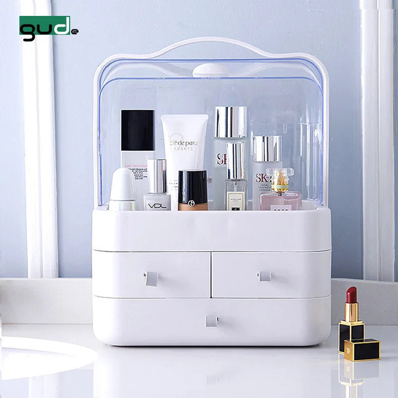 2020 new Cosmetic Storage Holder Make up Caddy Shelf Organization Display Boxes Case on Countertop