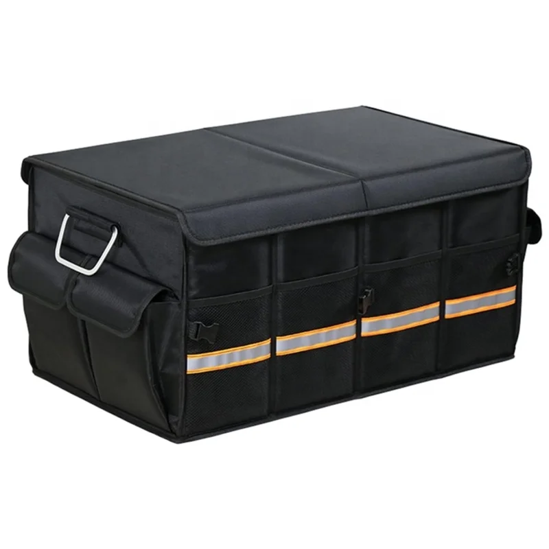 Индивидуальный большой багажник автомобиля с крышкой складной органайзер для хранения БАГАЖНИКА АВТОМОБИЛЯ