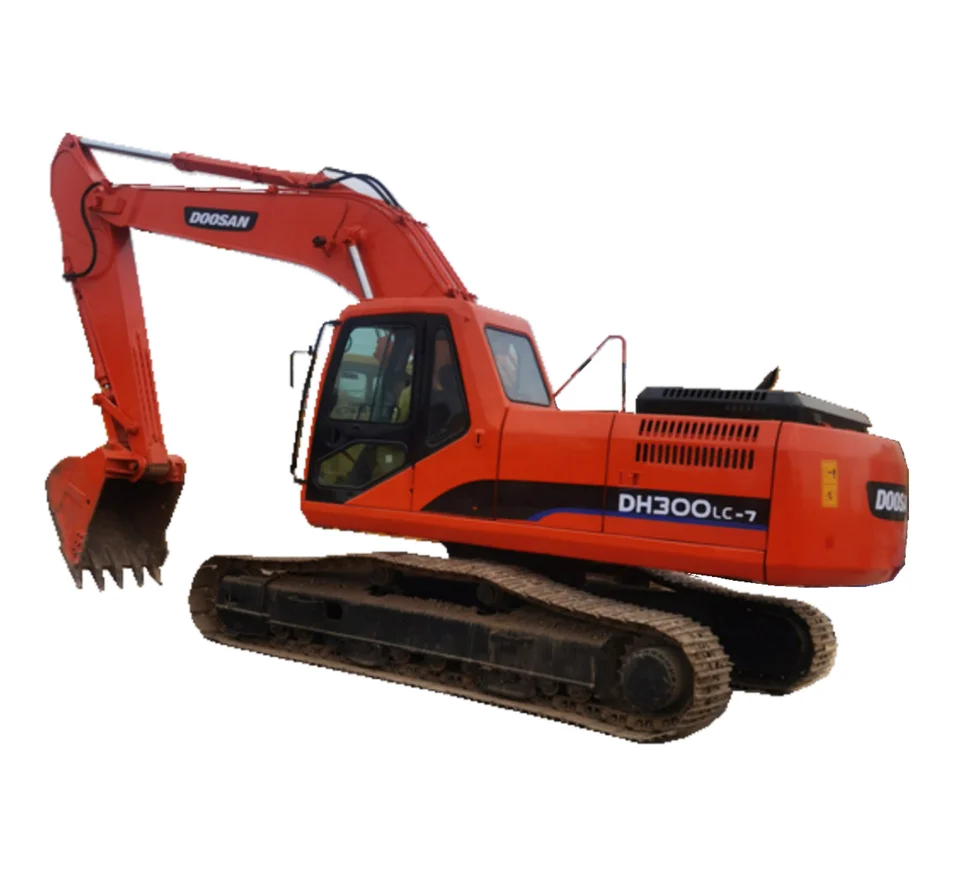 ZiHui Imported Used Doosan DH300-7 Hydraulic Crawler Excavator 30 ton  Construction Digger Excavators for Sale