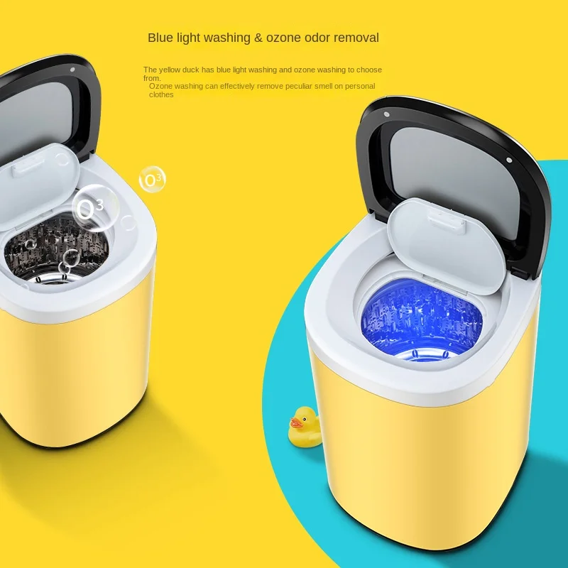 Blue Light High Temperature Anti-bacterial Top Loading Automatic Baby Washing Machine