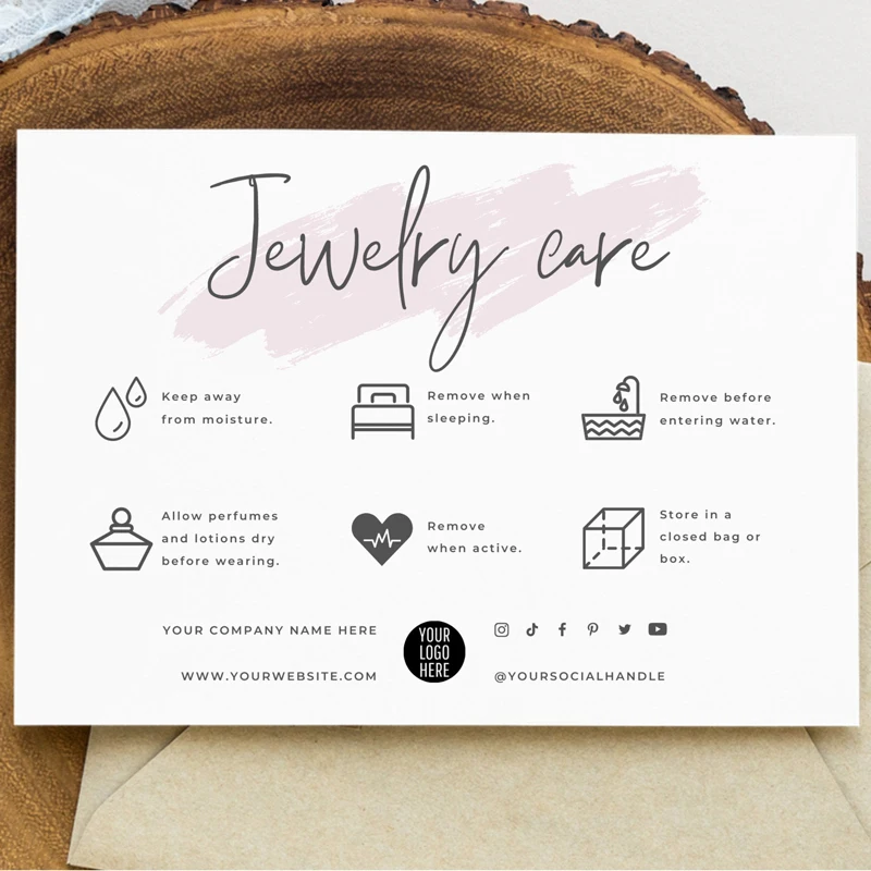 Изготовленная на заказ Печать ювелирных изделий упаковка как уход руководство инструкции карты