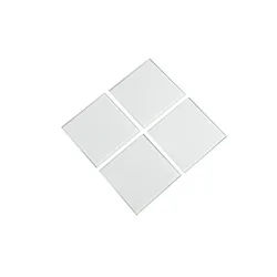 BL-17A Sublimation Glass Photo Frame 10*10cm  Personalized Blank Glass Cup Coaster