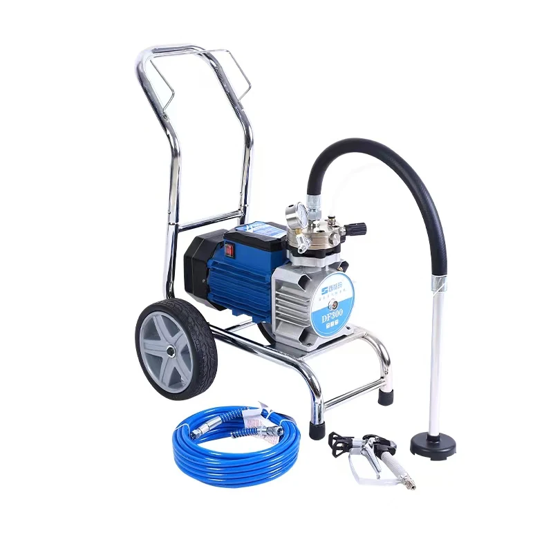 Df300 Portable Airless Paint Sprayer High Quality Spray Machine Diaphragm Spraying Machine Power Spray Guns