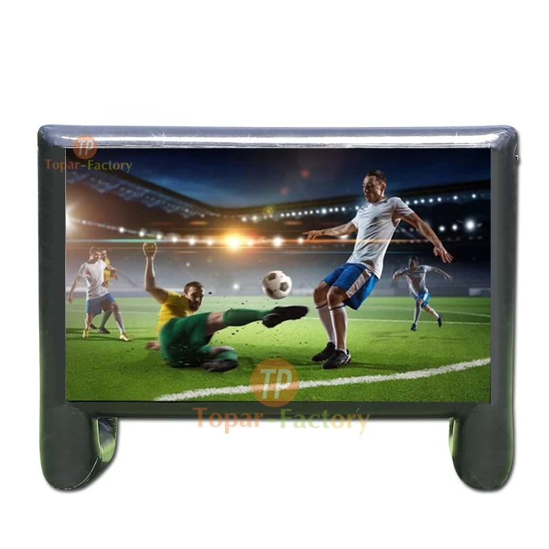 Movie Screens Supports Front And Rear Projection Blow Up Inflatable Quad Projector Sceeen For Game Play