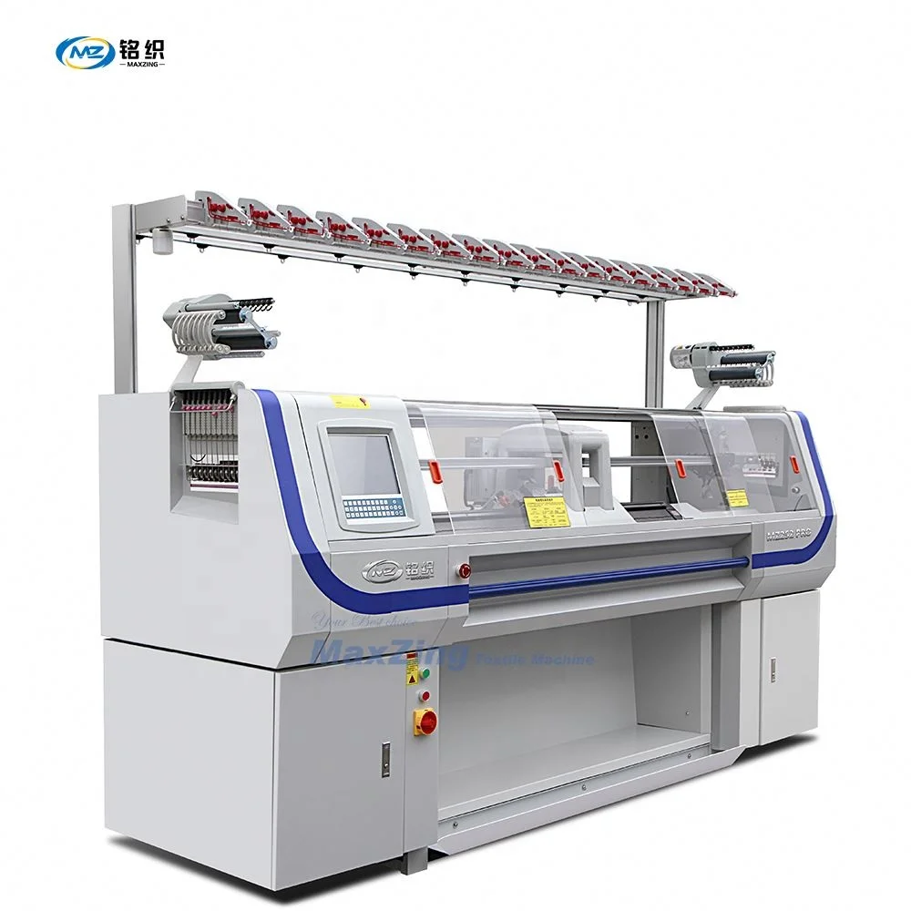 MaxZing Computerized Flat Knitting Machine for Making Knitted clothes new Leading technology
