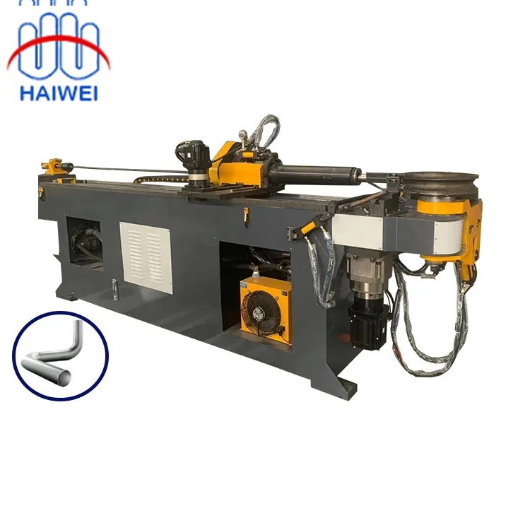 CNC Automatic Electric Exhaust Hydraulic Metal Ms Aluminum Copper Stainless Steel Square SS Tube Pipe Bending machine price