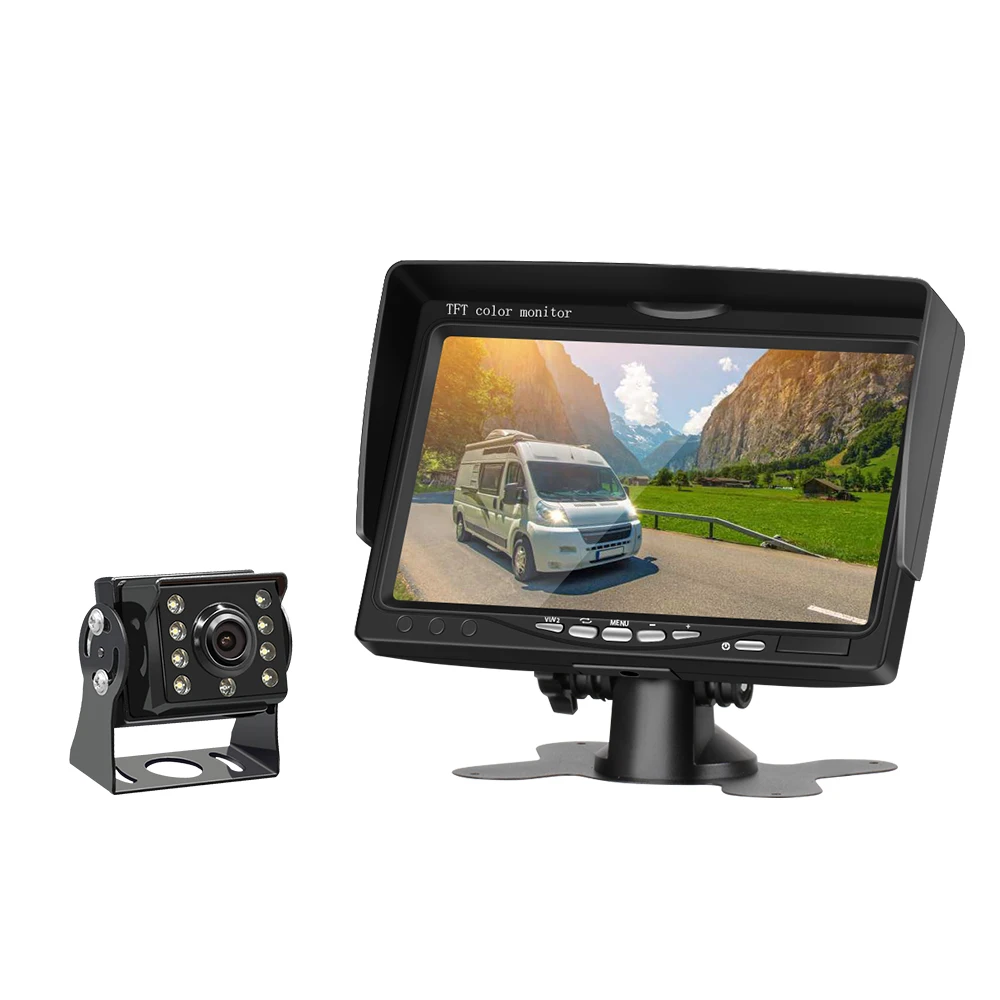 7 Inch LED TFT LCD Car Monitor for Car Rear view Camera DVD Camera STB Satellite Receiver Video Equipment Truck Screen