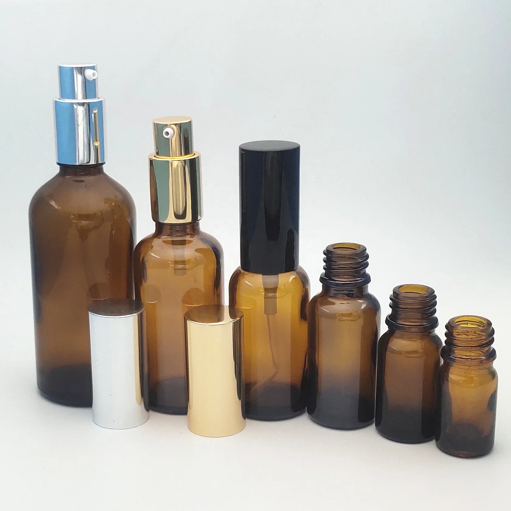 18/410 full plastic-aluminium essential bottle sprayer lotion pump nozzle