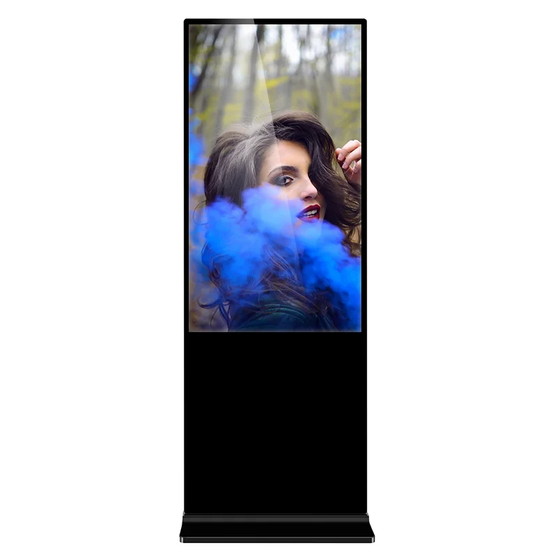 55 inch Indoor Vertical Windows Touch Screen Advertising Player for Hotel Bank Shopping Mall