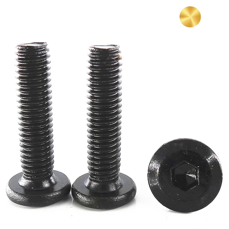 Custom fastener stainless steel grade hex socket perverse left hand thread screw bolt alloy steel flat countersunk head bolts