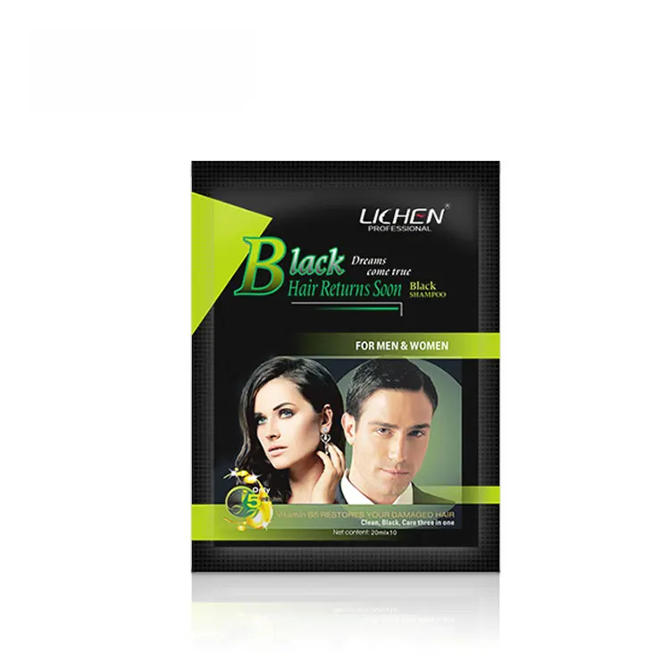 Lichen Black hair care shampoo product wholesales