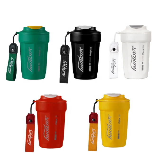 Best Multicolor stock 13oz Travel mug Stainless Steel Vacuum Insulated Double Wall custom logo Tumbler With Leakproof Lid