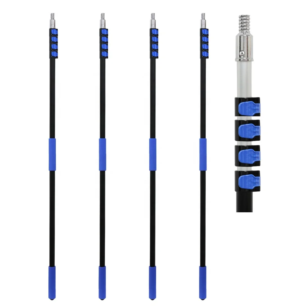 Extension Pole, 1.4 to 3 Ft Pole, Paint Roller Extendable Pole,  Telescoping Pole for cleaning tools anodized aluminum material