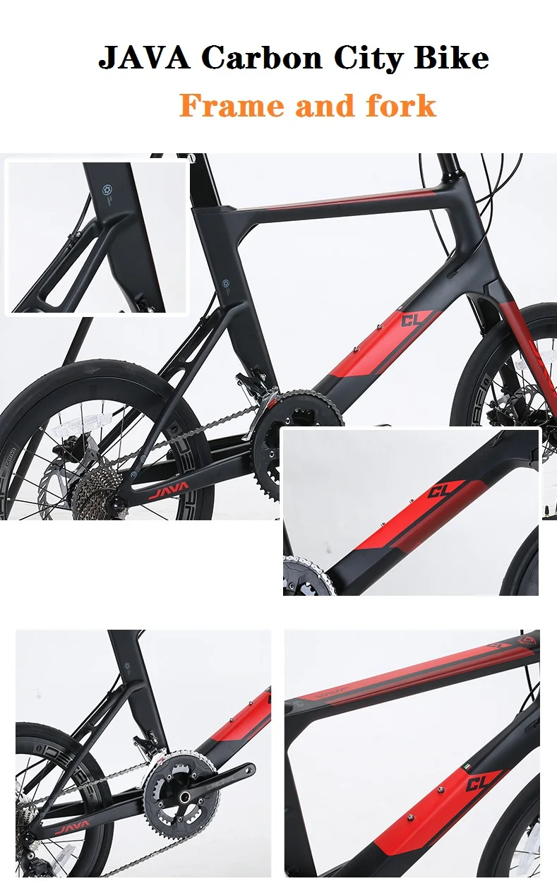 Маленький велосипед JAVA BMX CL Factory 22 скорости новый дизайн углеродное волокно дорожный карбоновая рама городской
