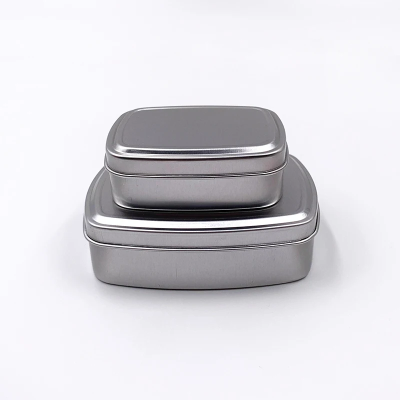 5ml 10ml 15ml Aluminum Tin Jar for Cream Balm Nail Candle Cosmetic Container 50ml 100ml 200ml Refillable Tea Storage Pots