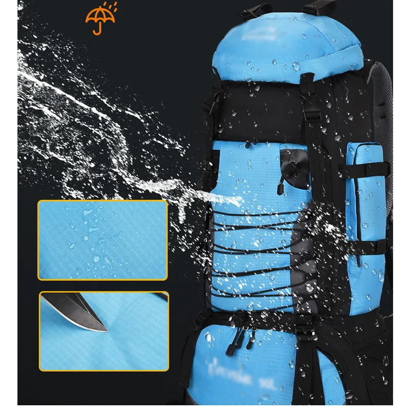 Hot Selling Outdoor High-Capacity Backpack Foldable Portable Mountaineering Backpack Picnic Camping Backpack