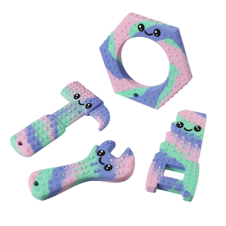 Amazon Top Silicon Baby Products Autism Sensory Toys Baby Oral Motor Sensory Silicone Toys Silicon Teether Bpa Free