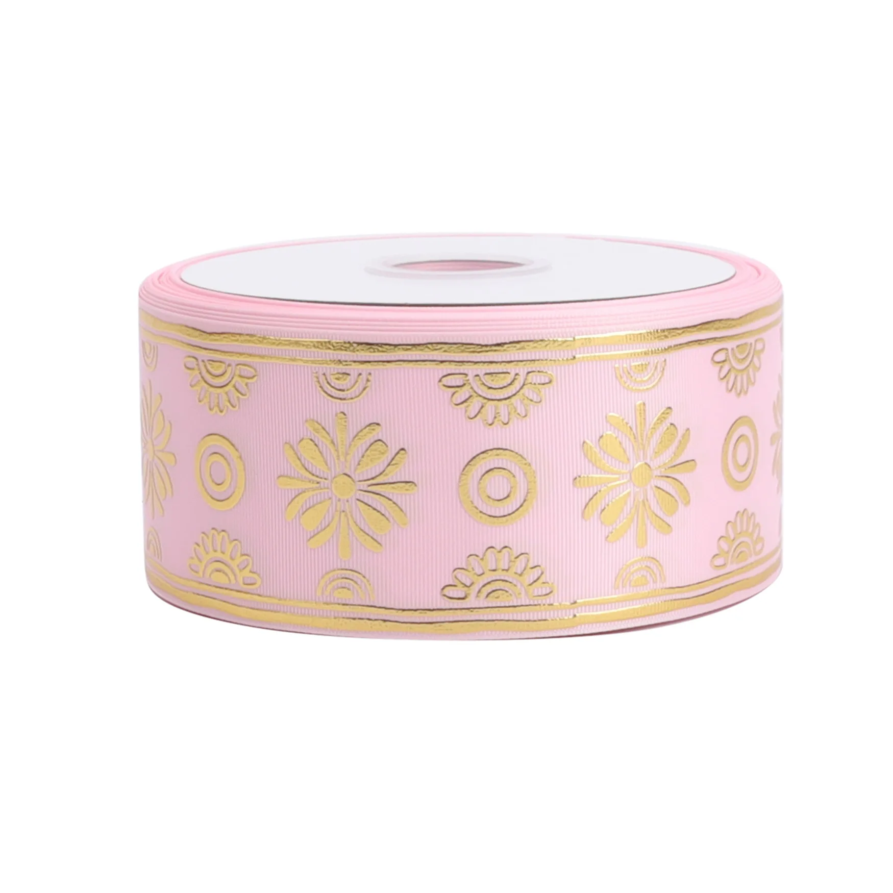 HSDRIBBON 3 inch 75MM HSD Genuine New Flower Series Ribbon hologram printed on grosgrain ribbon