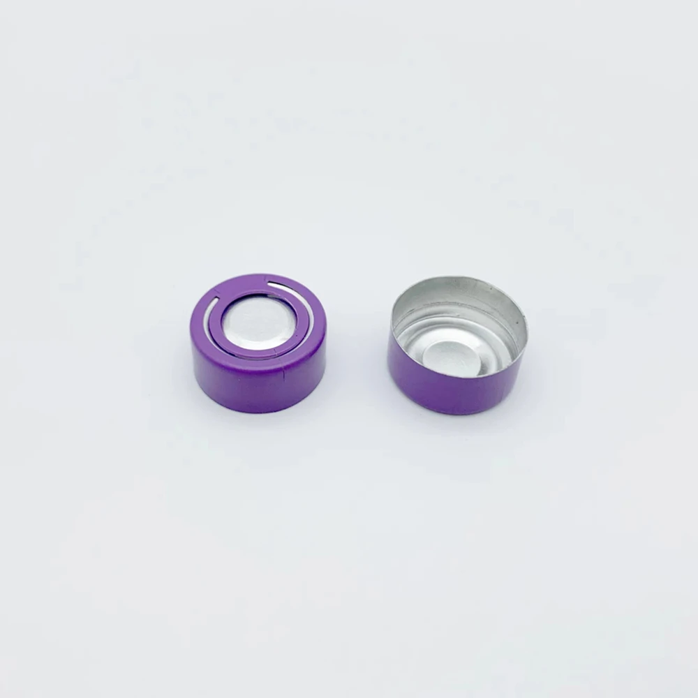 13mm pull ring aluminium caps for pharmaceutical glass vials