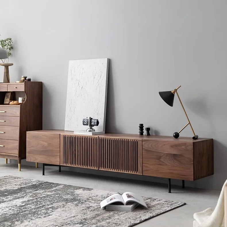New Design Modern Tv Stand Units Wood Tv Cabinet Cheap Wholesale for Home Furniture Wall Living Room Furniture