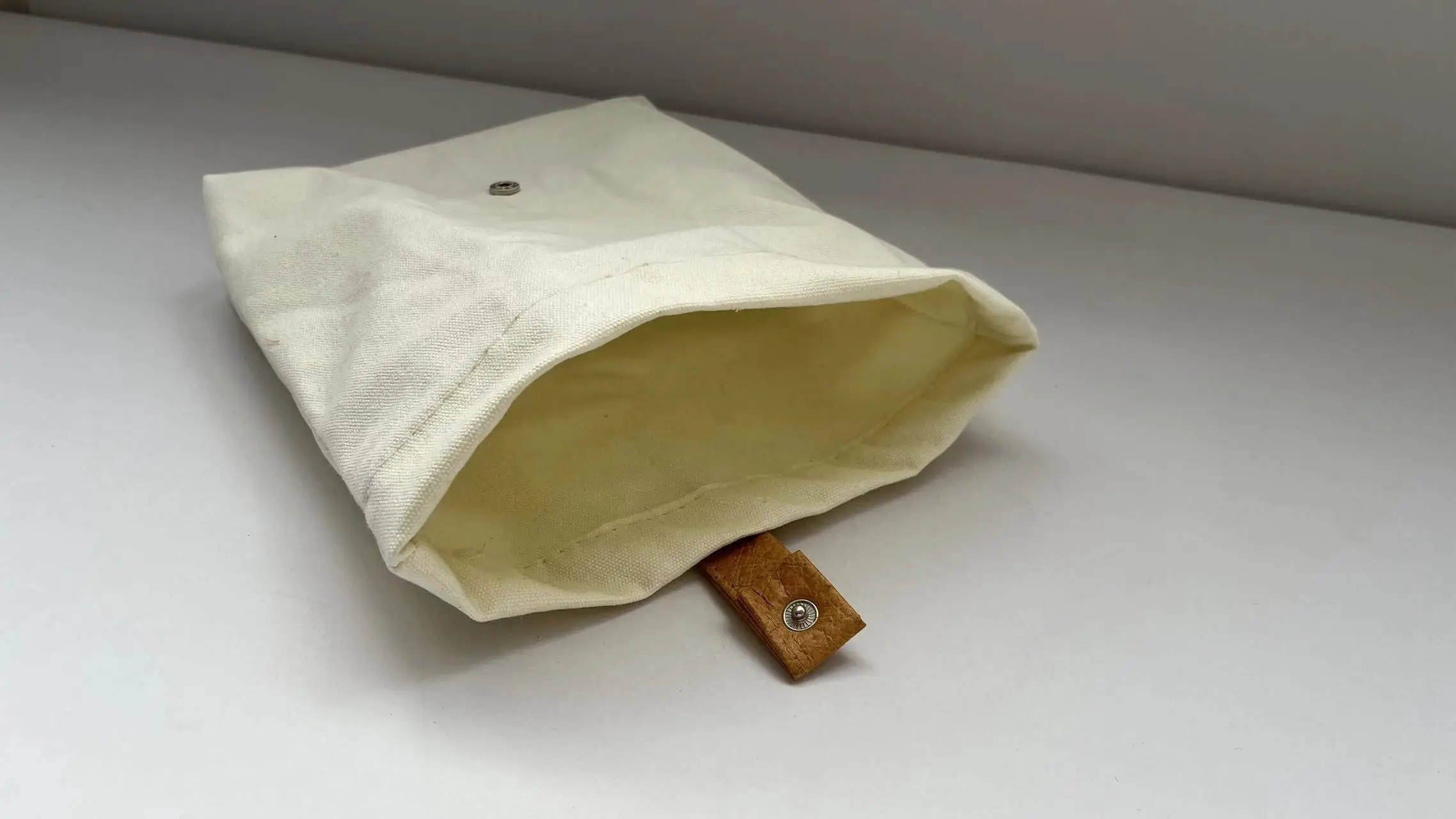 Leopard Pattern Small Canvas Makeup Wallet and Jewelry Travel Pouch for Gift Packaging