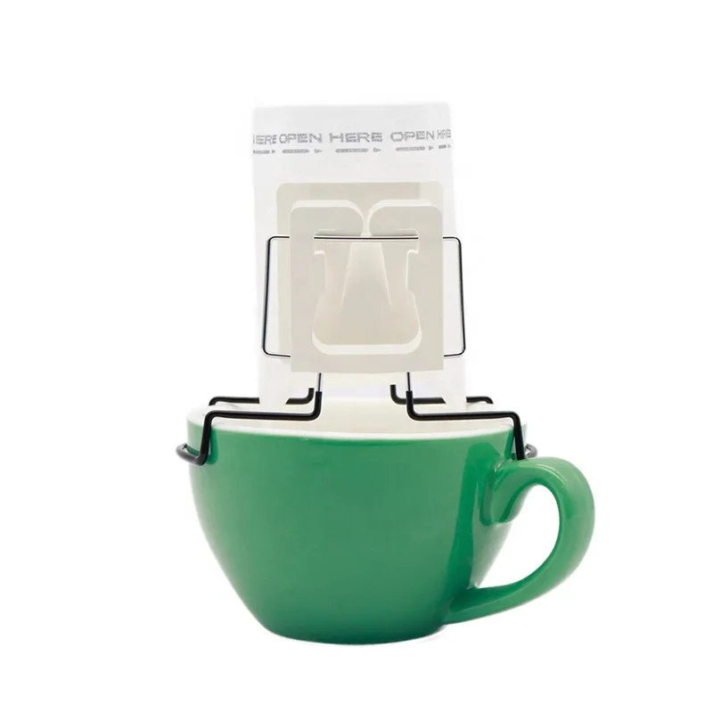 Термостойкий держатель для кофе из нержавеющей стали премиум-класса с держателем для бумаги фильтра для кофе