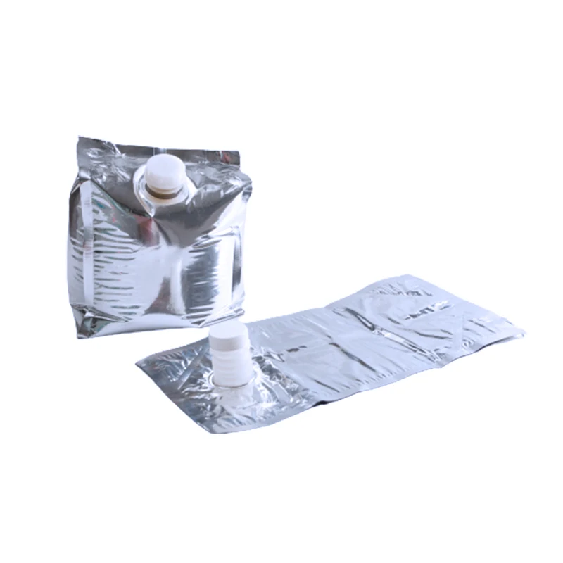 Support customized  cheertainer of sodium hypochlorite/alcohol disinfectant/cleaning agent flexible plastic folding liquid bag