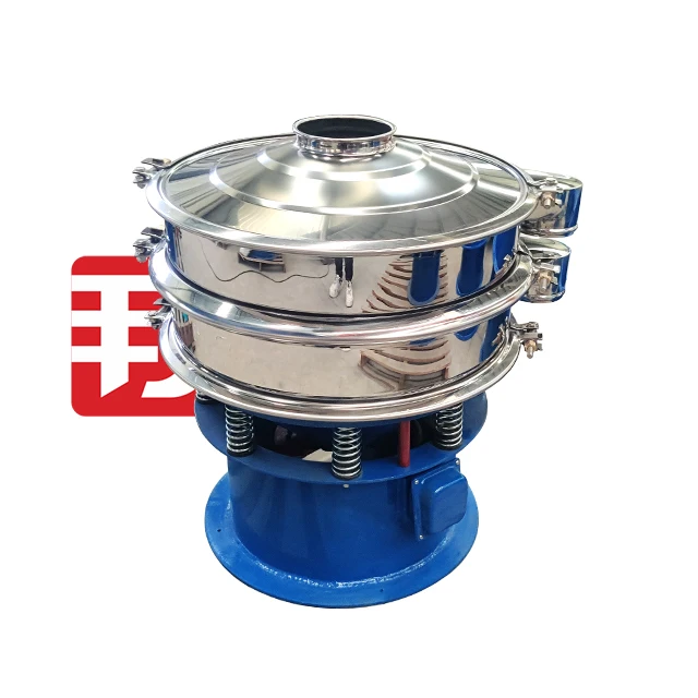 Fbd Plastic Powder Pellets Vibro Sieve Shaker Sifter Pigment Cassava Flour Powder Coating Circle Vibrating Sieving Machine