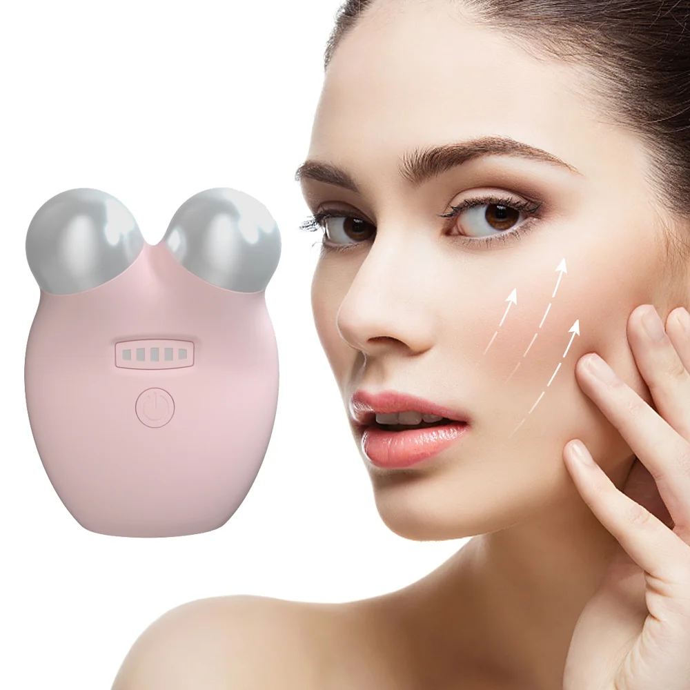 2022 hot selling face lifting roller massager slim tools electric ems chin massager for women skin care