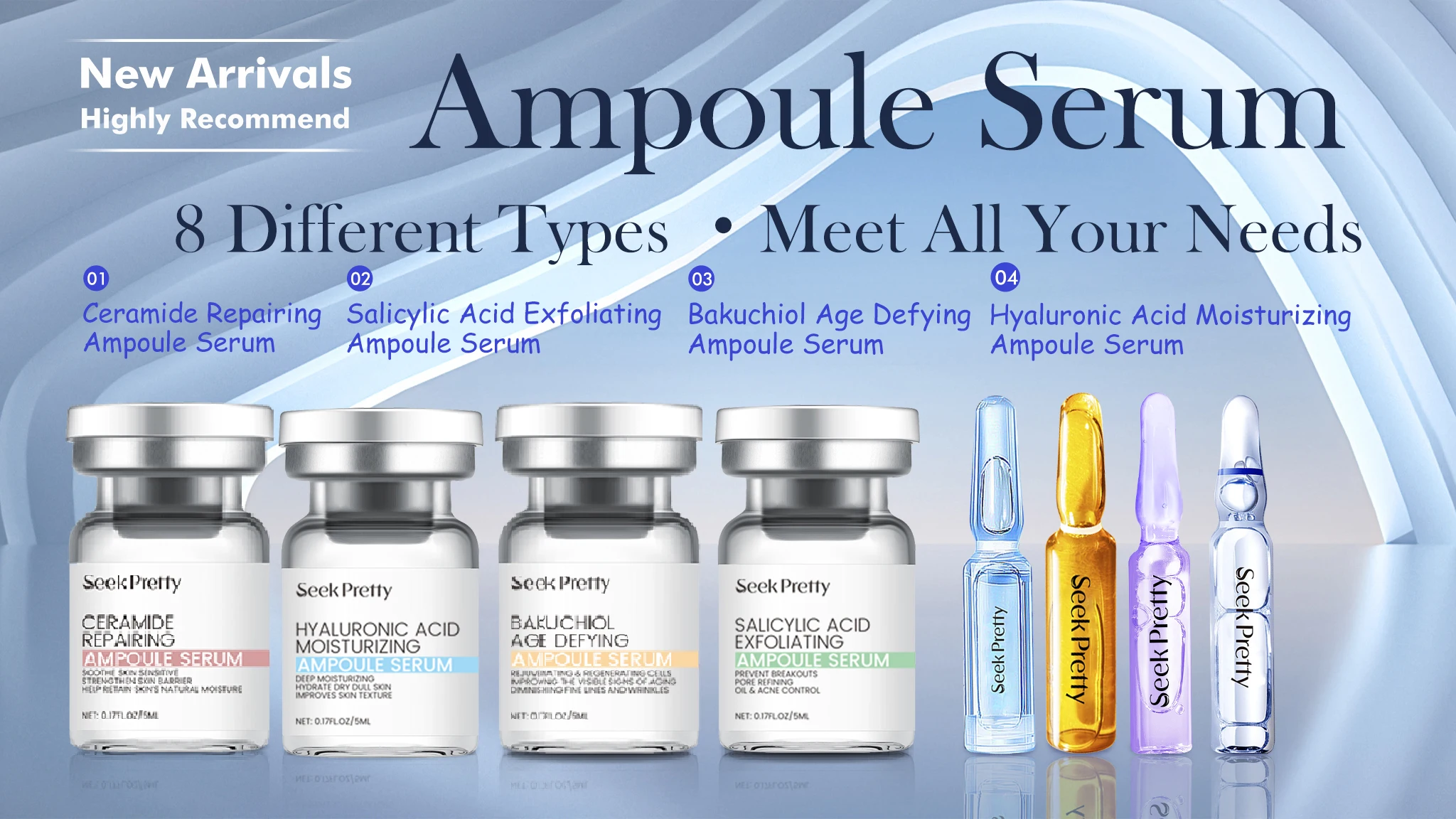 Korea Peptides Micro Infusion Serum Vitamin C Hyaluronic Acid Egf Serum Micro Needling Serum For Microneedling