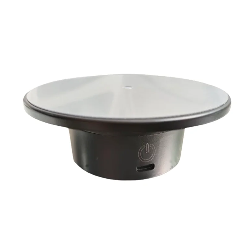 Custom USB Power 10.9cm Load 2kg Small Rotating display Stand Led Light Display Stand with Led Light